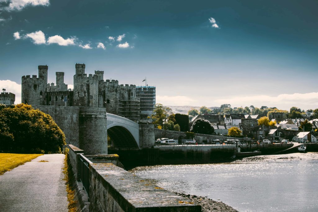 conwy castle in wales