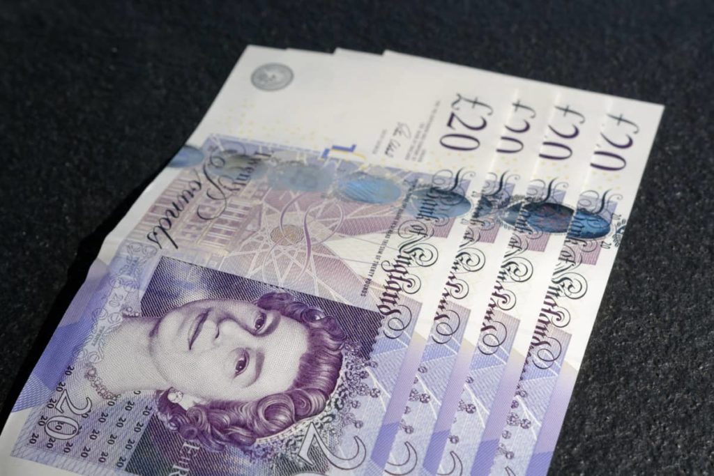 british currency pound notes